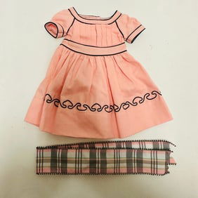 American Girl Doll Addy Cape Island Dress