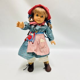 Pleasant Company American Girl Kirsten Larson Doll in 1986 dress