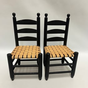 American Girl Doll Addy Wooden Chairs