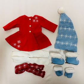 American Girl Doll Maryellen Ice Skating Outfit