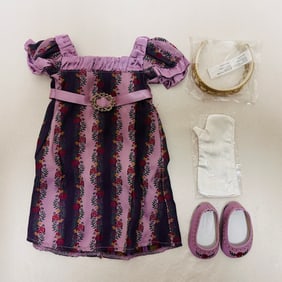 American Girl Doll Caroline Holiday Gown