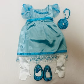 American Girl Doll Caroline Party Gown