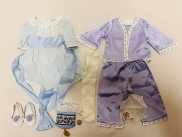 American Girl Doll Nellie Meet Outfit and Pajamas