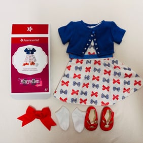 American Girl Doll Maryellen Back to School Outfit