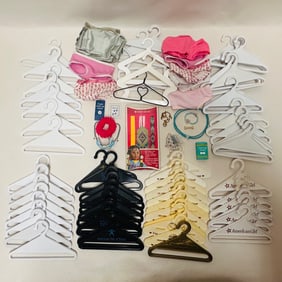 American Girl Doll Truly Me Hangers, Undergarments and Accessories