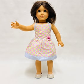 American Girl Doll Chrissa Maxwell in her Sundress