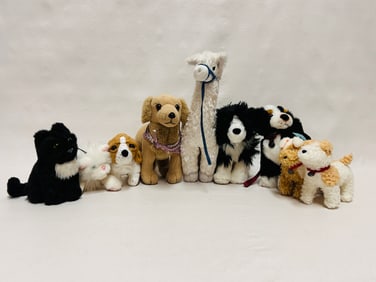 American Girl Doll Historical and GOTY Pets Grouping