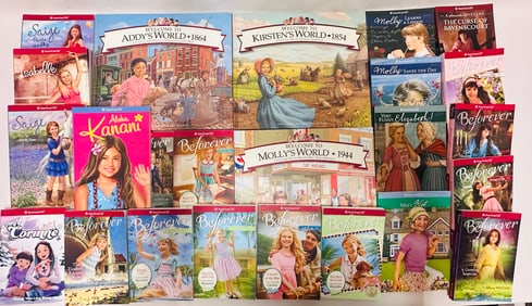 American Girl Doll Historical, Beforever and GOTY Books