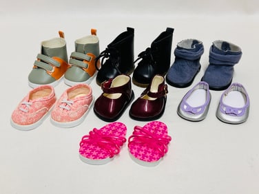 American Girl Doll Truly Me Shoes Grouping