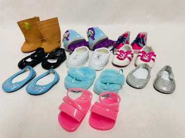 American Girl Doll Truly Me Shoes Grouping
