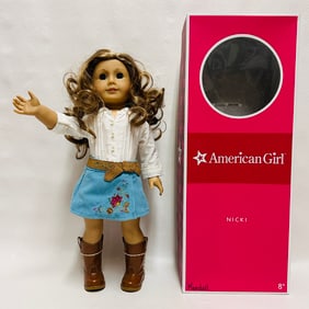 American Girl Doll Nicki Fleming with Box