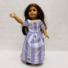 American Girl Doll Felicity in her Lilac Meet Dress