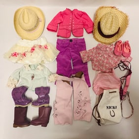 American Girl Doll Nicki Fleming Clothes Collection