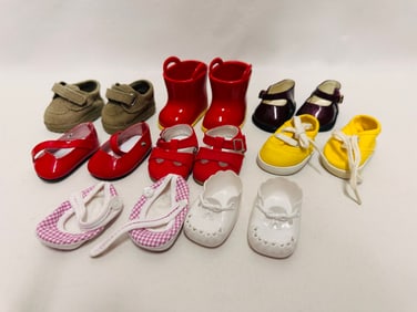 American Girl Bitty Baby Doll Shoes Grouping