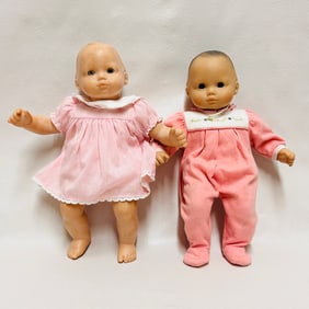 Two American Girl Bitty Baby Dolls