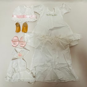 American Girl Doll Felicity and Elizabeth Night Shifts with Slippers