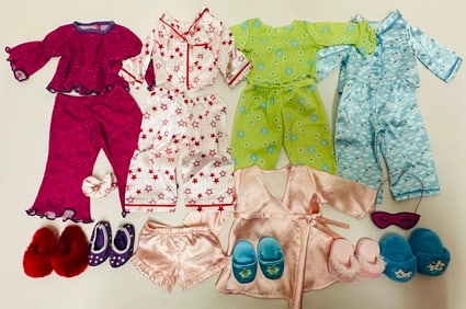 American Girl Doll Truly Me Pajamas Sets