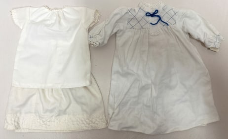 American Girl Doll Kirsten Nightgown and Flannel Underwear
