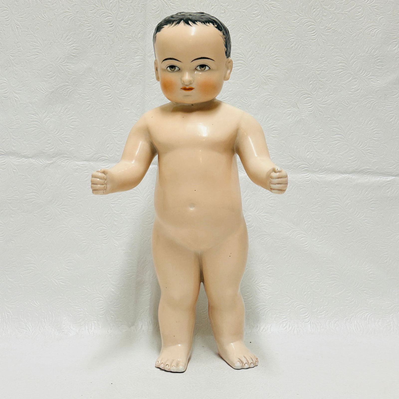 Large German Porcelain Frozen Charlie Doll (1 of 8)