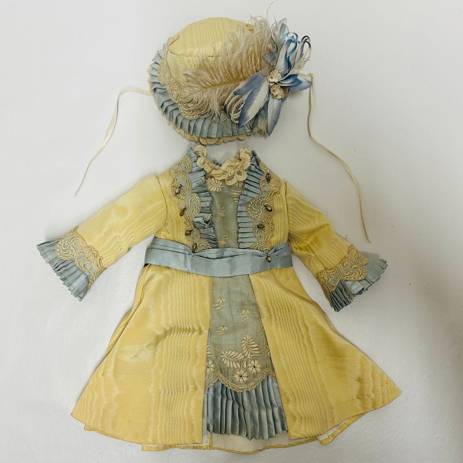 Handcrafted Doll Coat with Matching Hat (1 of 8)