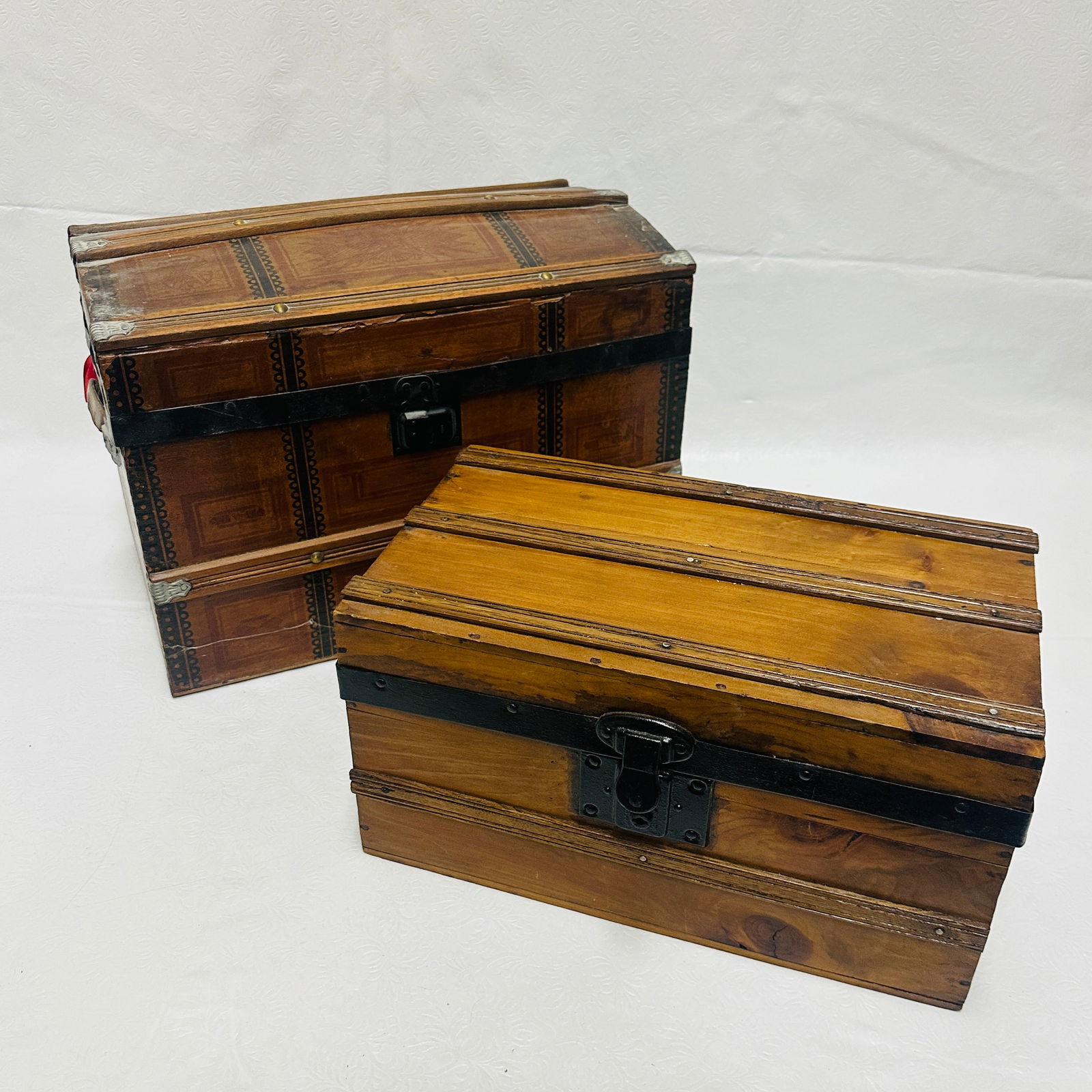 Two Antique Doll Trunks (1 of 10)