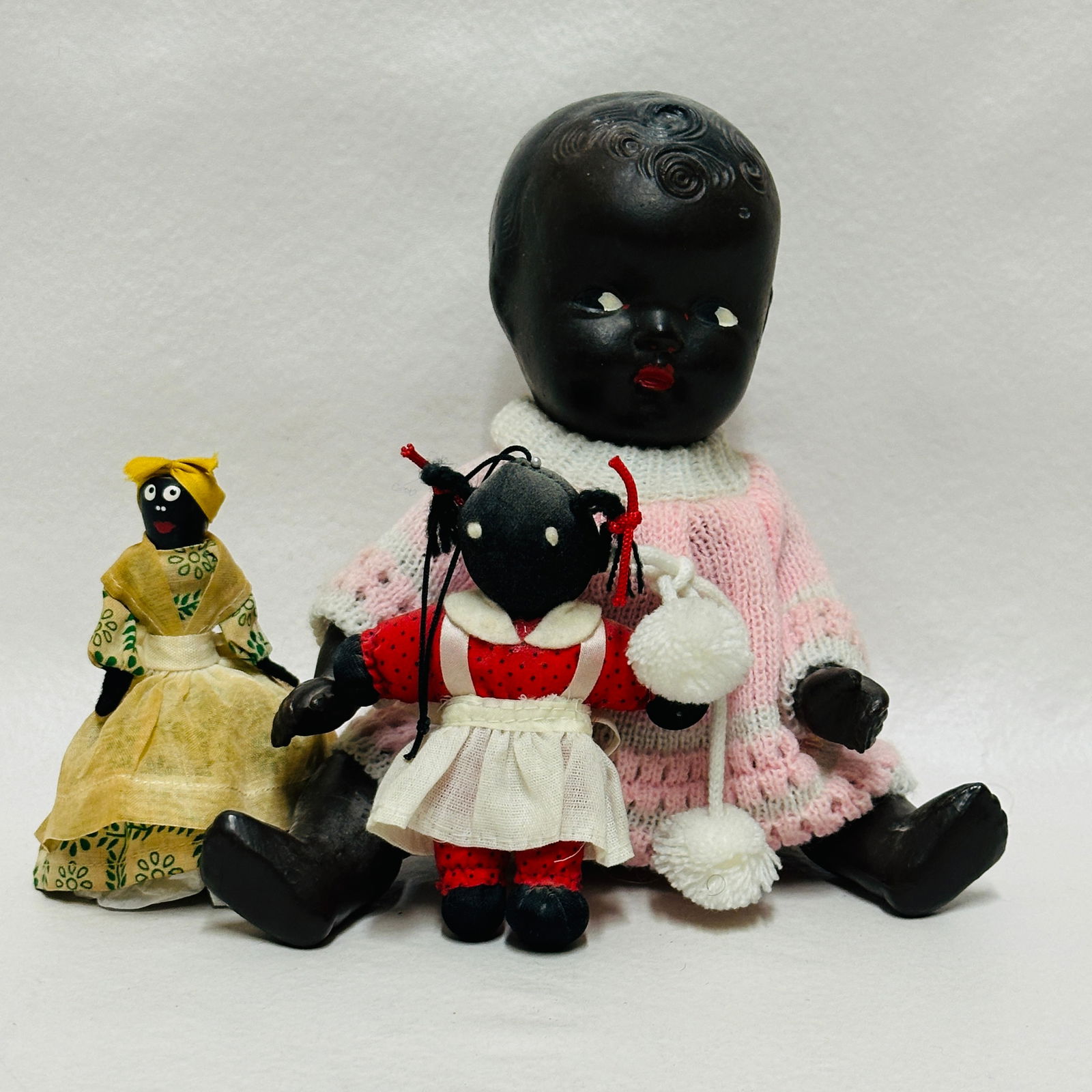 Group of three Black Americana Dolls (1 of 10)