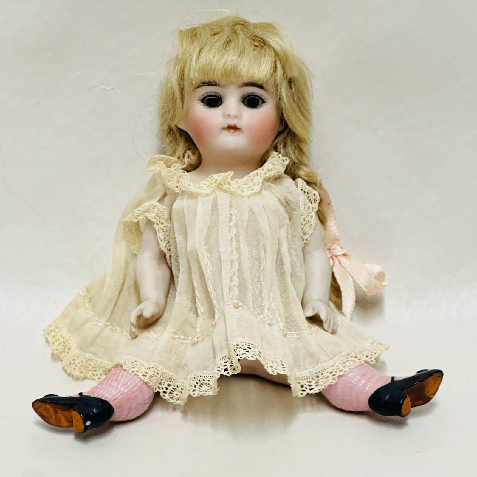 Antique All Bisque Doll marked 30 S (1 of 10)
