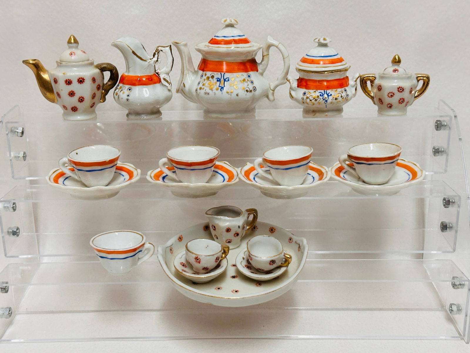 Made in Occupied Japan Porcelain Doll size Tea sets (1 of 11)