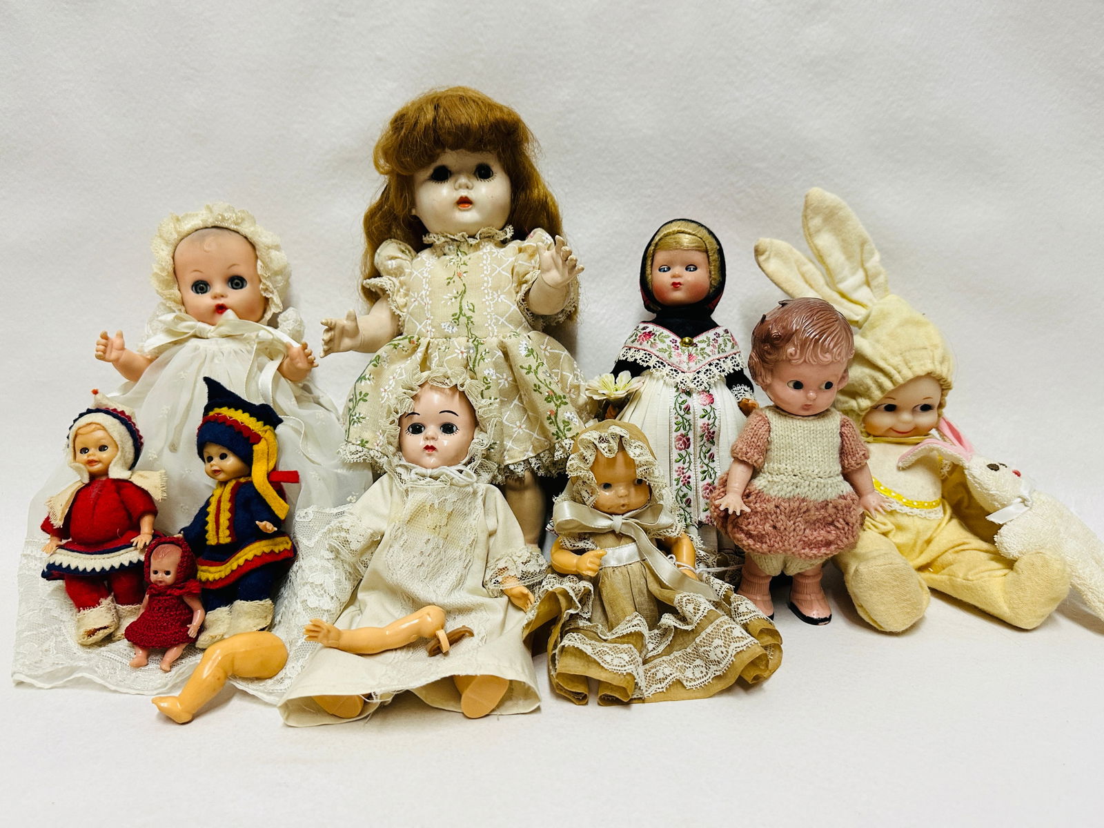 Collection of Vintage and Modern Small Dolls (1 of 8)