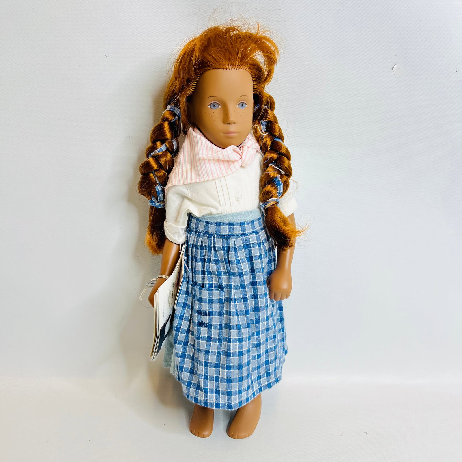 Sasha Doll Red Braided Hair and Plaid Skirt (1 of 6)