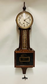 E. Ingraham Nyanza Banjo Clock