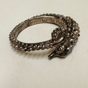 Plated Silver Seahorse Bracelet