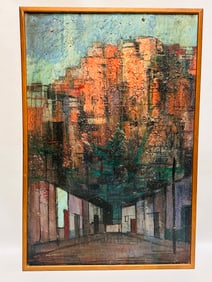 Avel Li Artis-Gener "Tisner" (Spanish 1912-2000) Tepoztlan 1964
