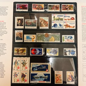 1975 USPS Commemorative Stamp Grouping