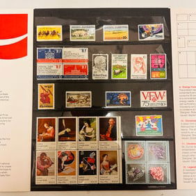 1974 Mint Set of Commemorative Stamps