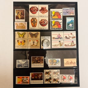 1977 Mint Set of Commemorative Stamps