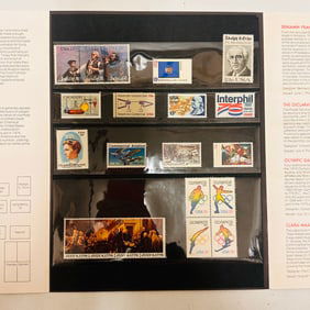1985 US Commemorative Mint Stamp Set