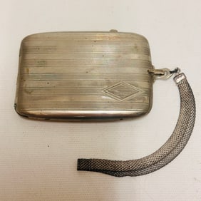 Antique Silver Card Case