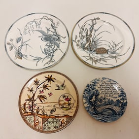 Antique Plates incl. Tonquin China by Edge Malkin