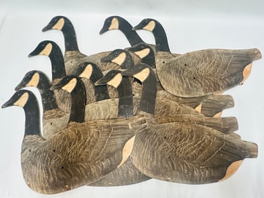 Johnson Folding Goose Decoys with Original Bag