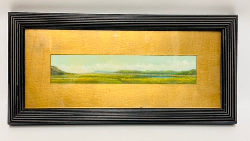 Barclay Lakeside Marsh Watercolor