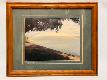 Ash Nakato Over Cayuga Lake, Signed Photograph