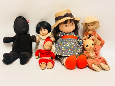 Antique to Vintage Doll Grouping