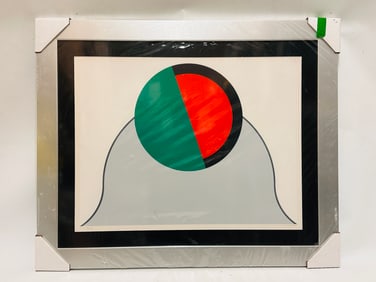 Takesada Matsutani (1937-) Signal Screen print Limited Edition