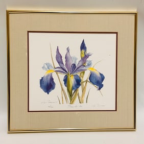 Lyn Snow Fleur-de-Lis Lithograph Limited Edition