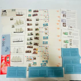 Postage stamp assortment