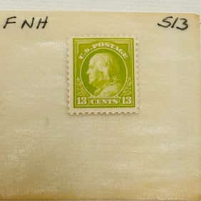 13-cent Stamp Benjamin Franklin