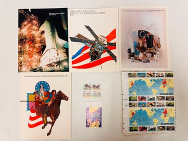 USPS Commemorative Stamps Grouping