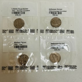 Collection of US Nickels