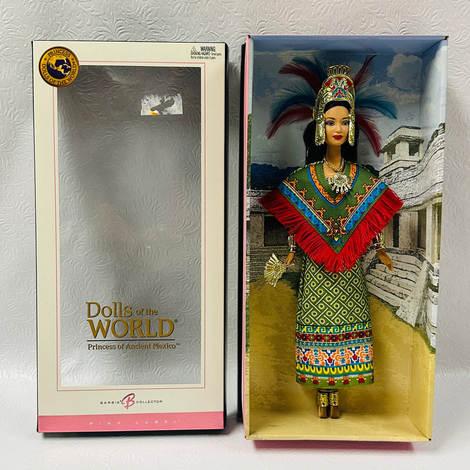 Barbie Doll Princess Of Ancient Mexico: Barbie Doll Princess Of Ancient Mexico ------------------ please review all pictures carefully because they are part of the description and show condition issues if any ------------------ please consi